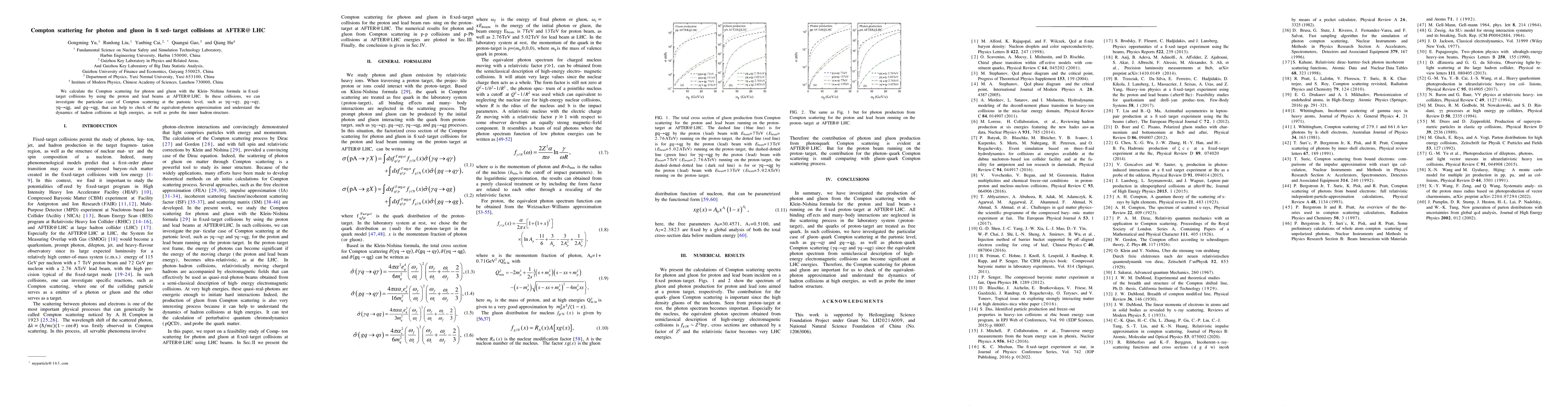 Thumbnail for Compton scattering for photon and gluon in fixed-target collisions at
  AFTER@LHC