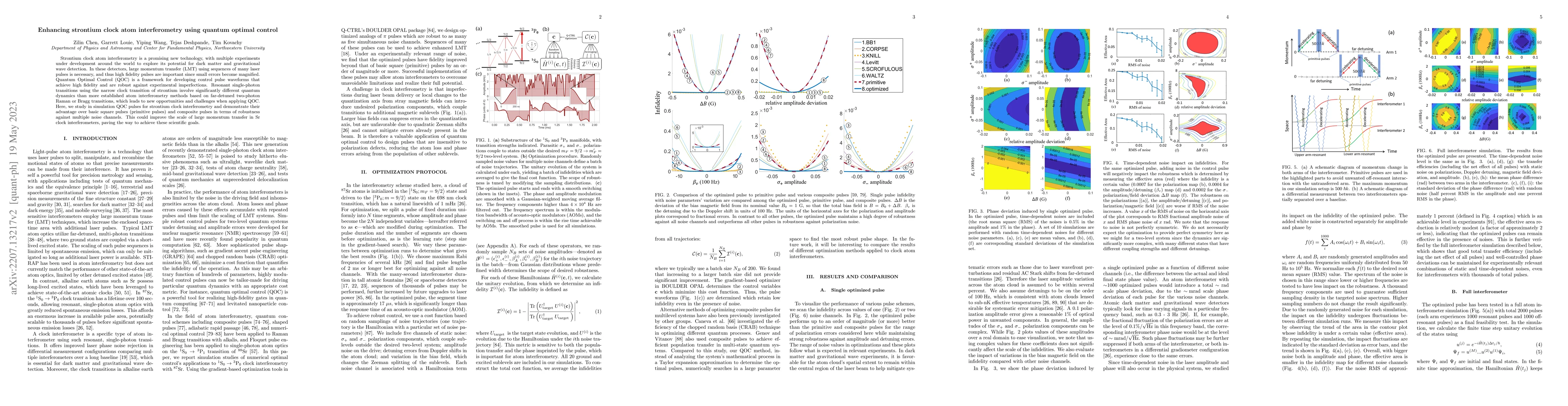 Thumbnail for Enhancing strontium clock atom interferometry using quantum optimal
  control