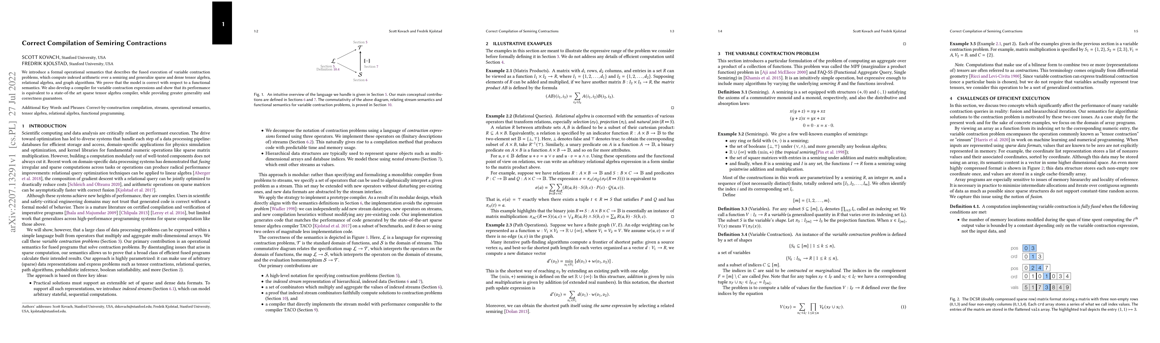 Thumbnail for Correct Compilation of Semiring Contractions