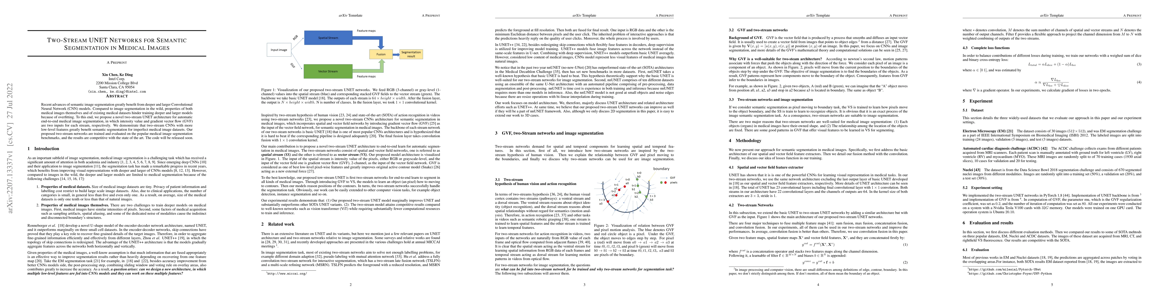 Thumbnail for Two-Stream UNET Networks for Semantic Segmentation in Medical Images