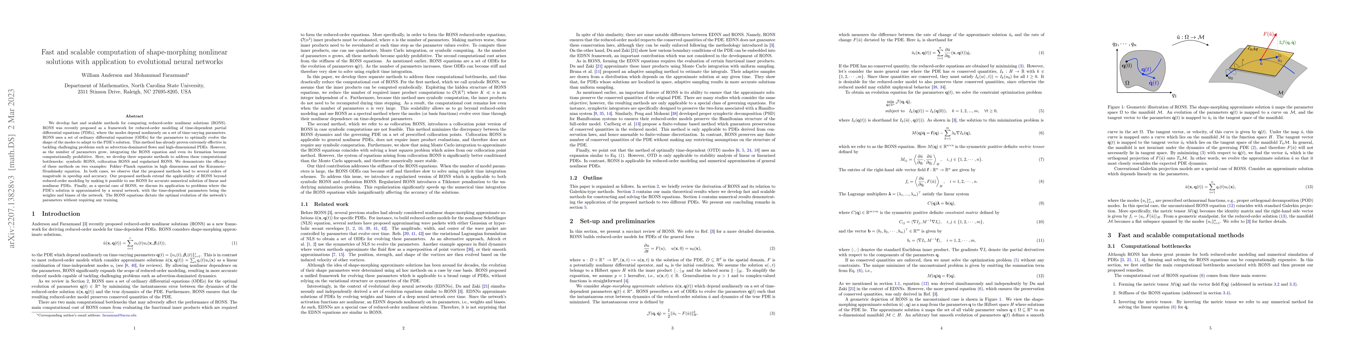 Thumbnail for Fast and scalable computation of shape-morphing nonlinear solutions with
  application to evolutional neural networks