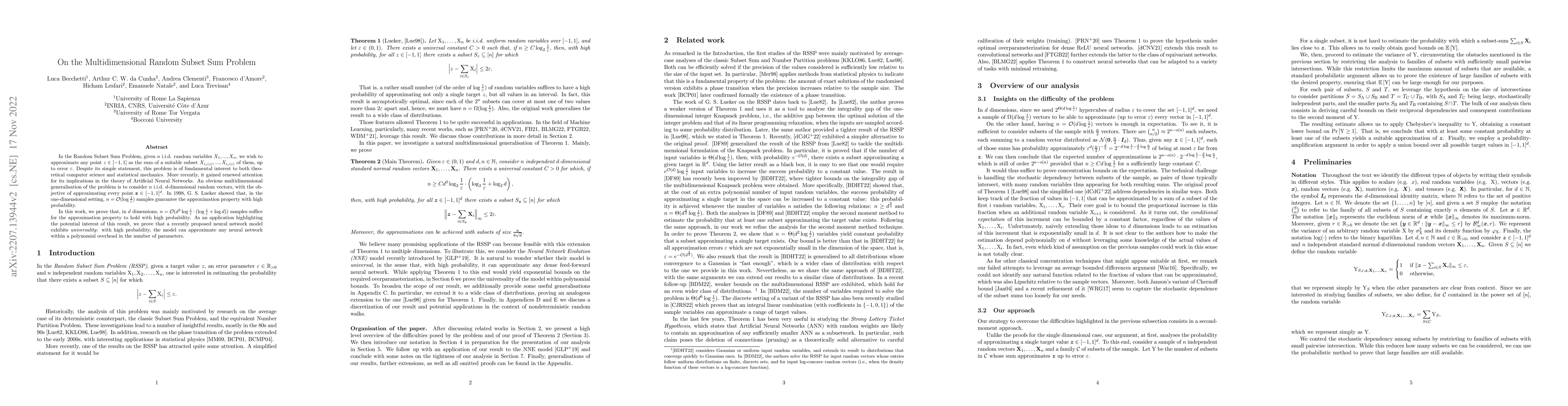 Thumbnail for On the Multidimensional Random Subset Sum Problem