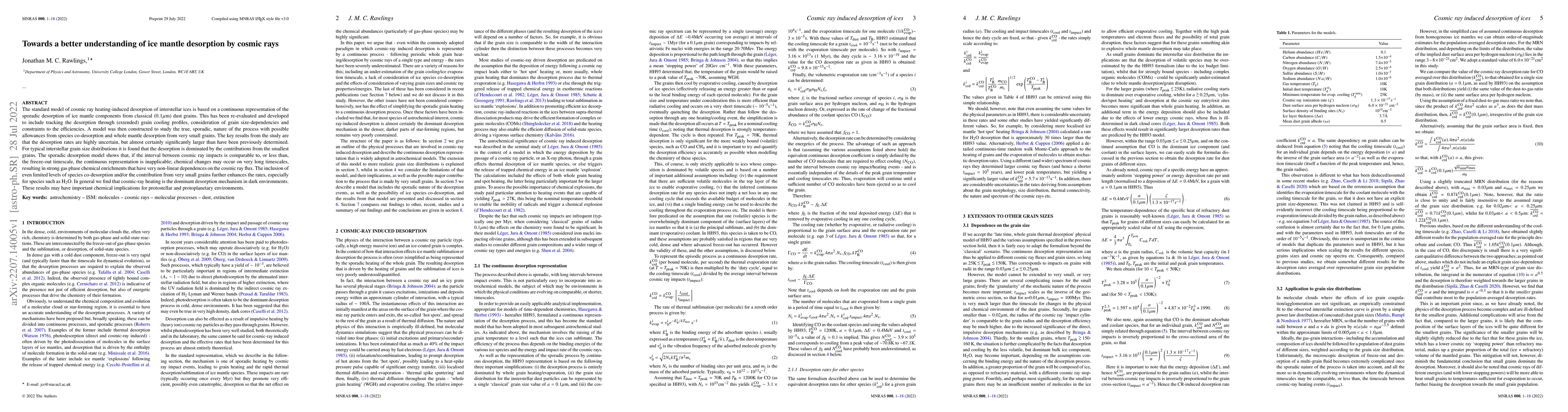 Thumbnail for Towards a better understanding of ice mantle desorption by cosmic rays