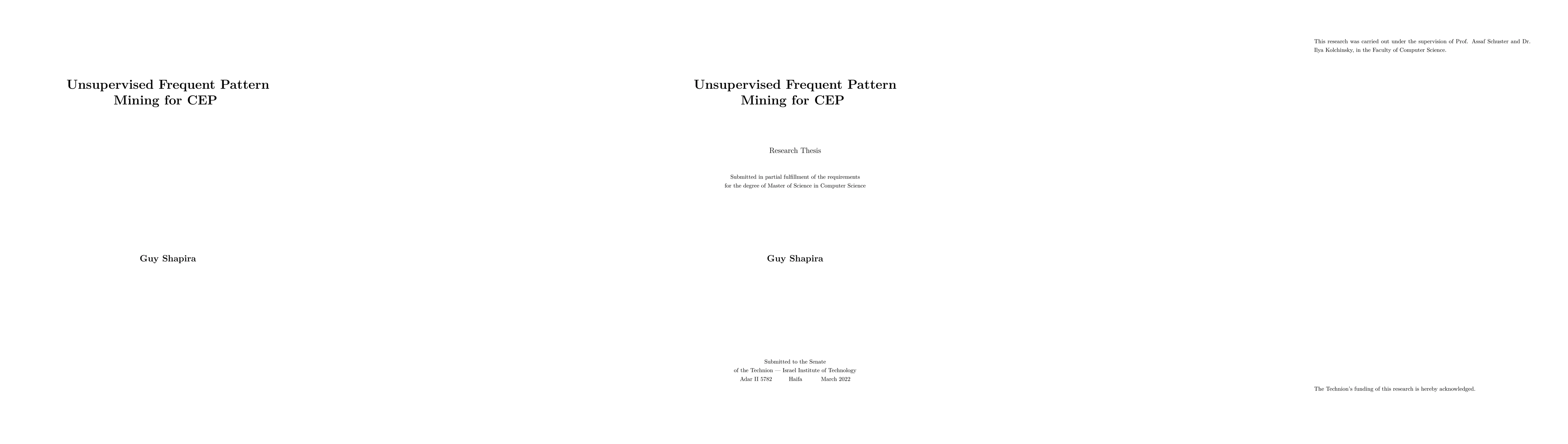 Thumbnail for Unsupervised Frequent Pattern Mining for CEP