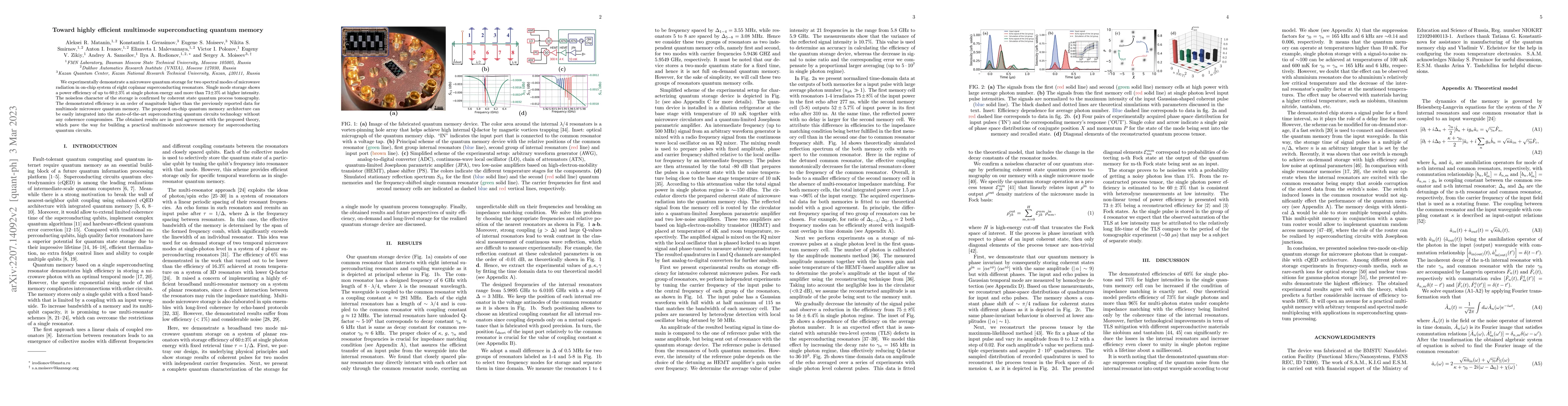 Thumbnail for Towards highly efficient broadband superconducting quantum memory