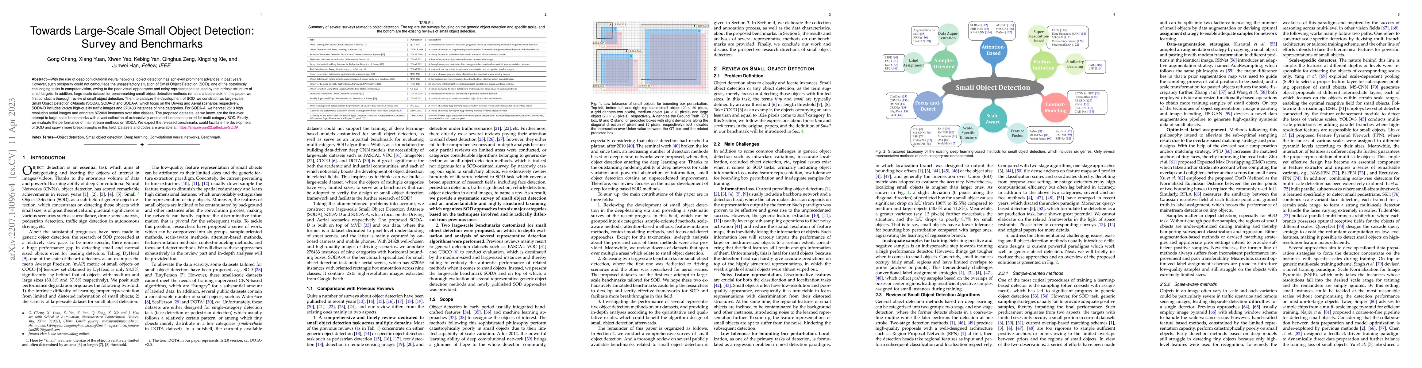 Thumbnail for Towards Large-Scale Small Object Detection: Survey and Benchmarks