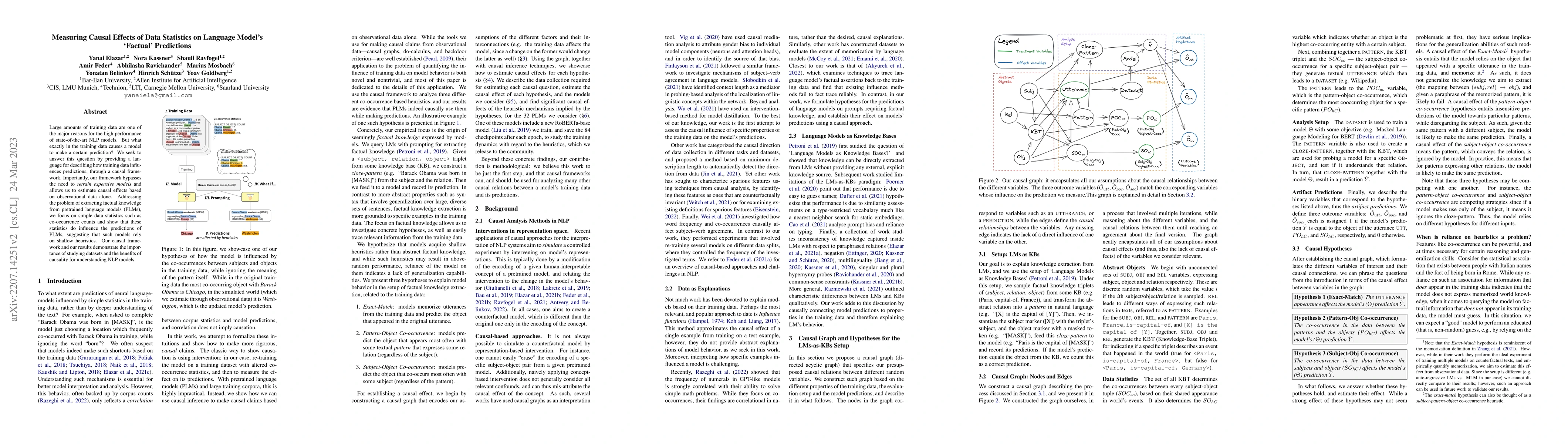 Thumbnail for Measuring Causal Effects of Data Statistics on Language Model's
  `Factual' Predictions