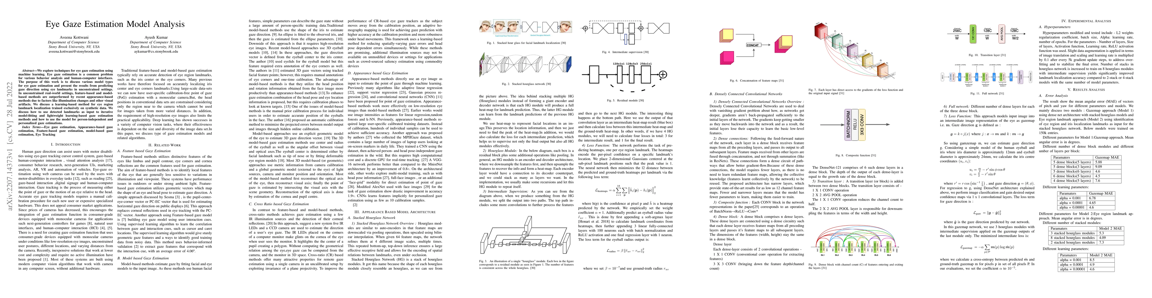 Thumbnail for Eye Gaze Estimation Model Analysis