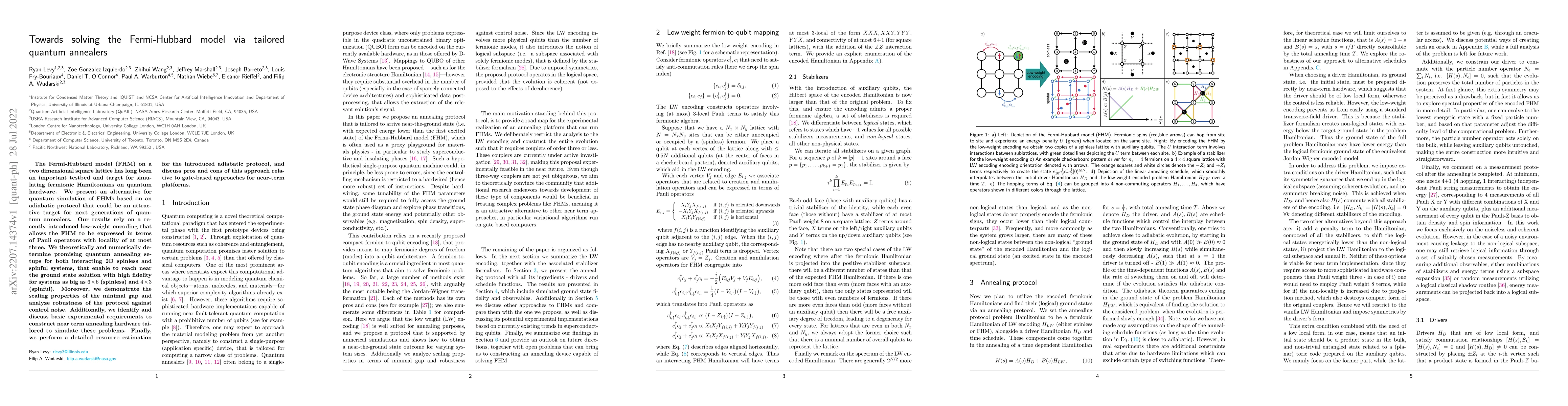 Thumbnail for Towards solving the Fermi-Hubbard model via tailored quantum annealers