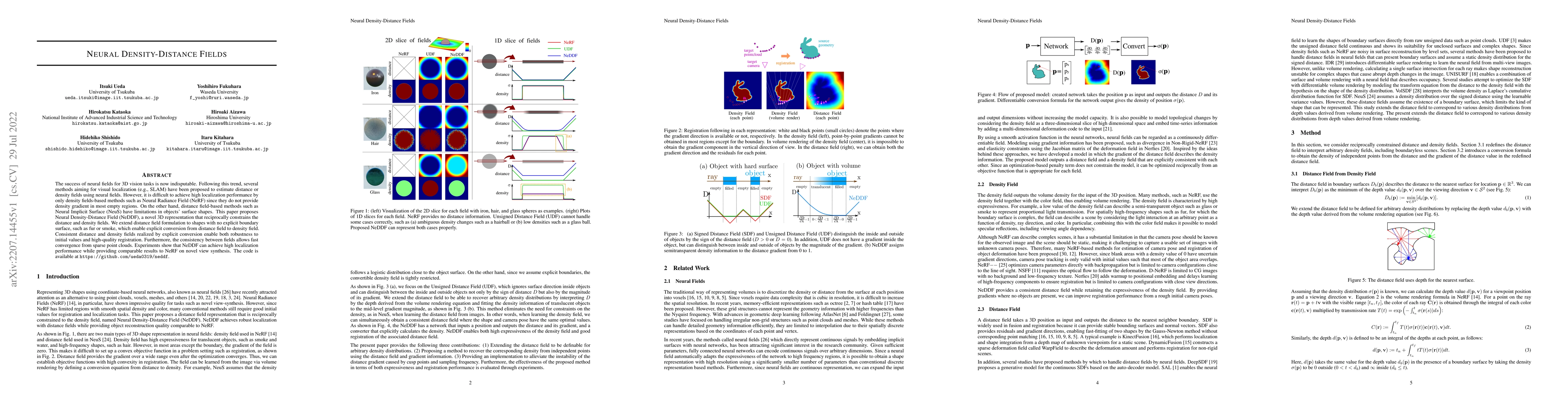 Thumbnail for Neural Density-Distance Fields