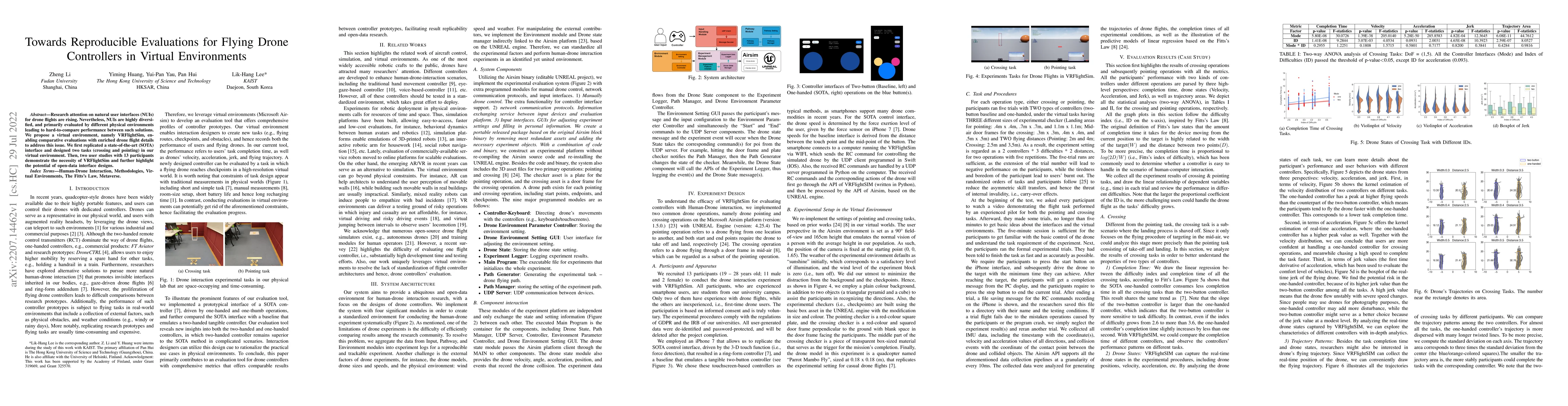 Thumbnail for Towards Reproducible Evaluations for Flying Drone Controllers in Virtual
  Environments