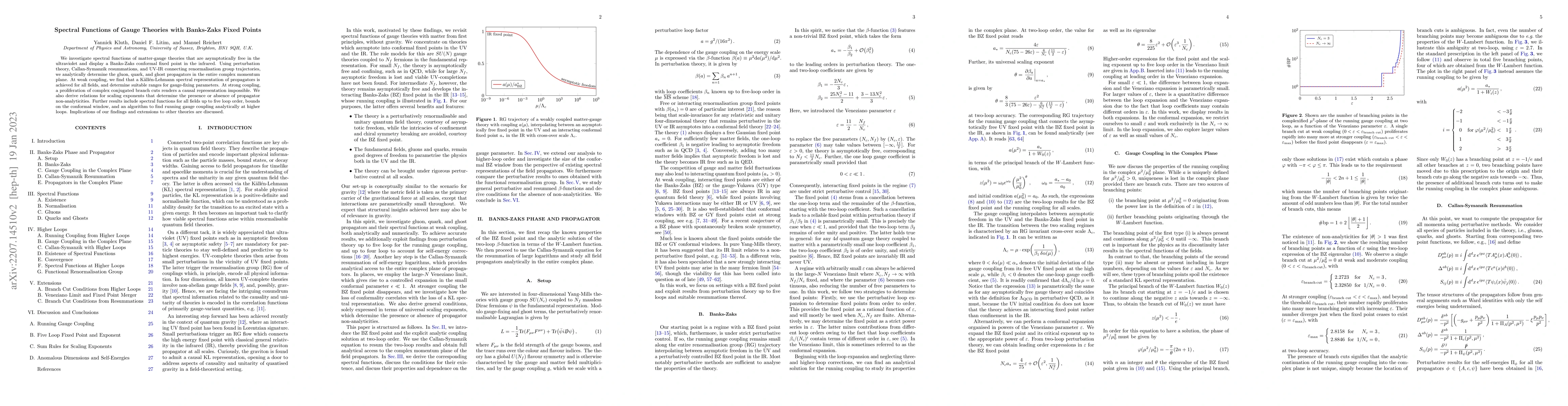 Thumbnail for Spectral Functions of Gauge Theories with Banks-Zaks Fixed Points