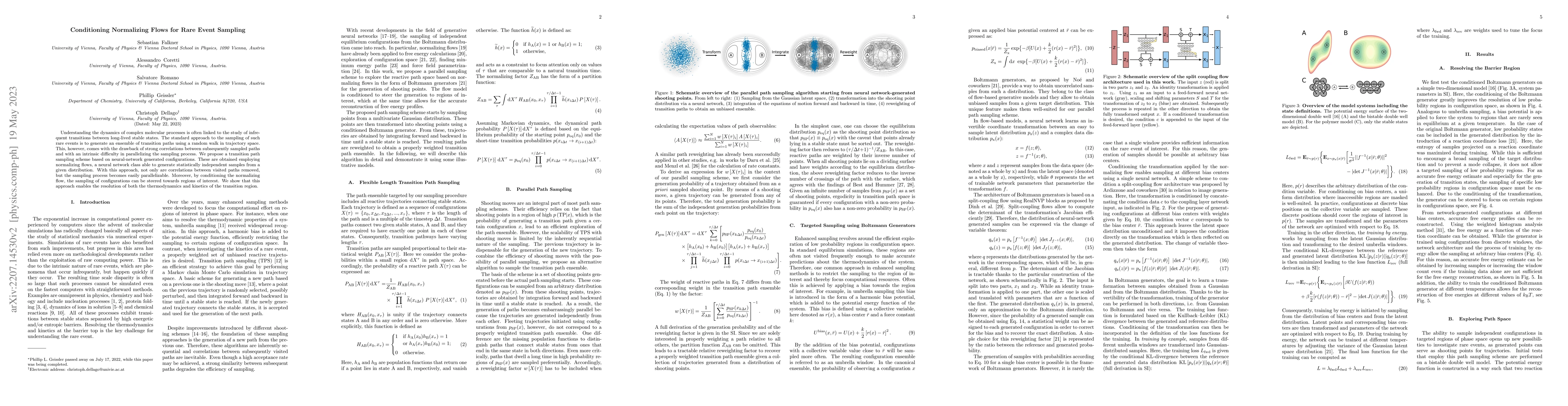 Thumbnail for Conditioning Normalizing Flows for Rare Event Sampling
