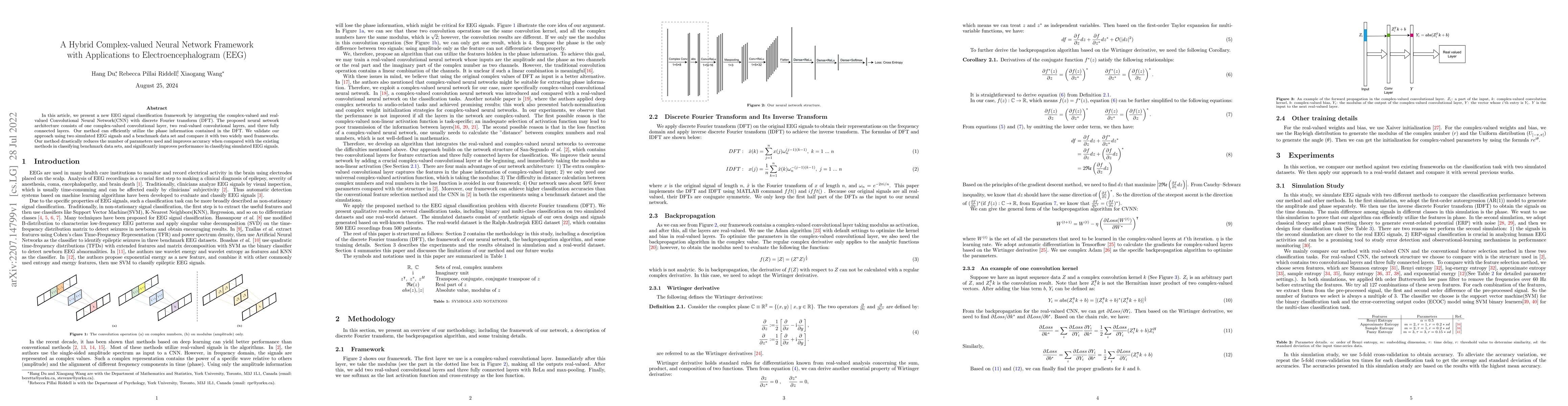 Thumbnail for A Hybrid Complex-valued Neural Network Framework with Applications to
  Electroencephalogram (EEG)