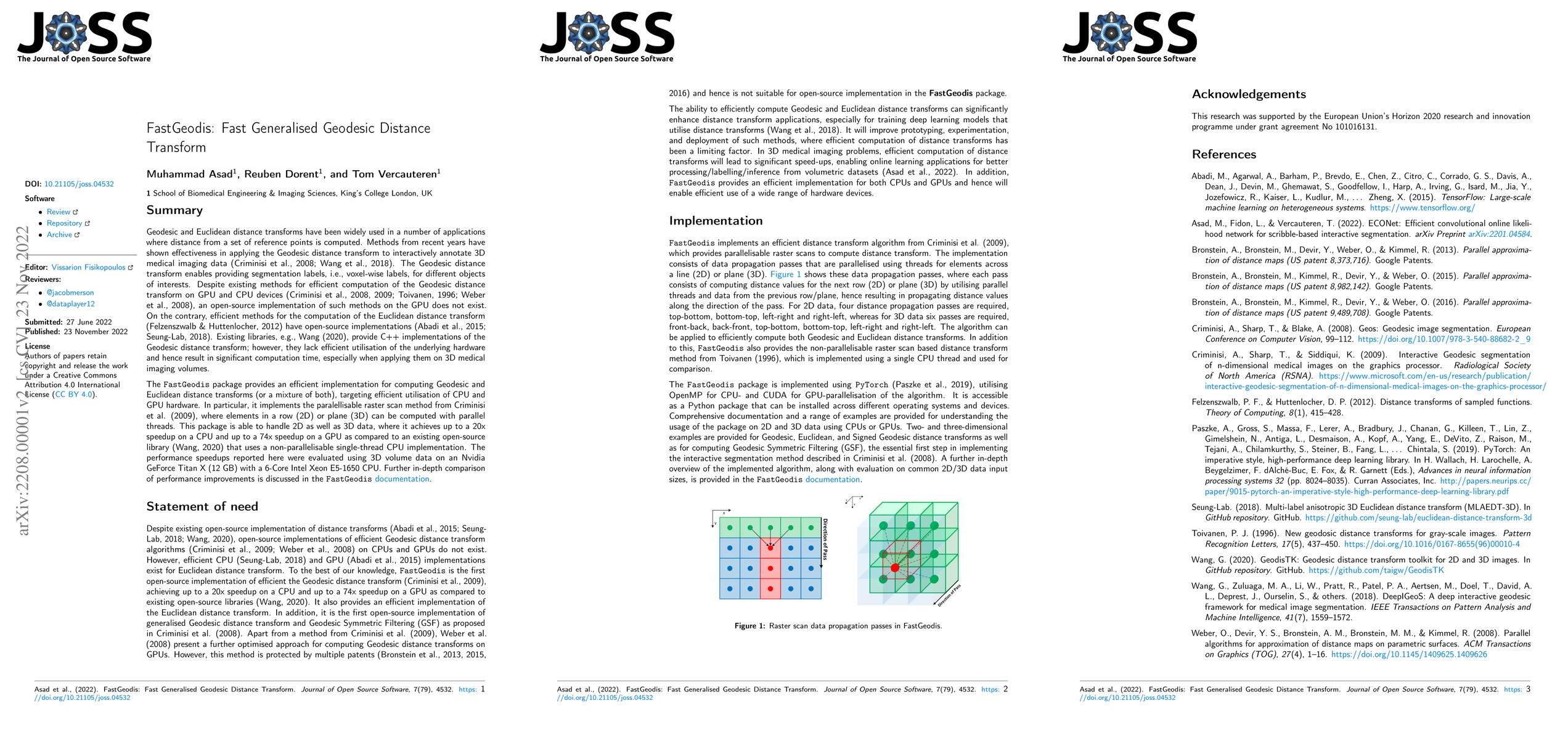 Thumbnail for FastGeodis: Fast Generalised Geodesic Distance Transform