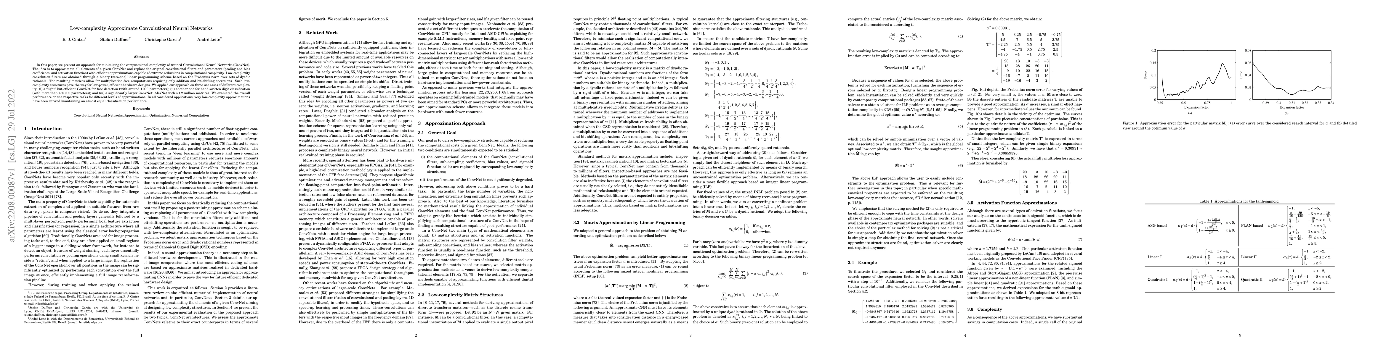 Thumbnail for Low-complexity Approximate Convolutional Neural Networks