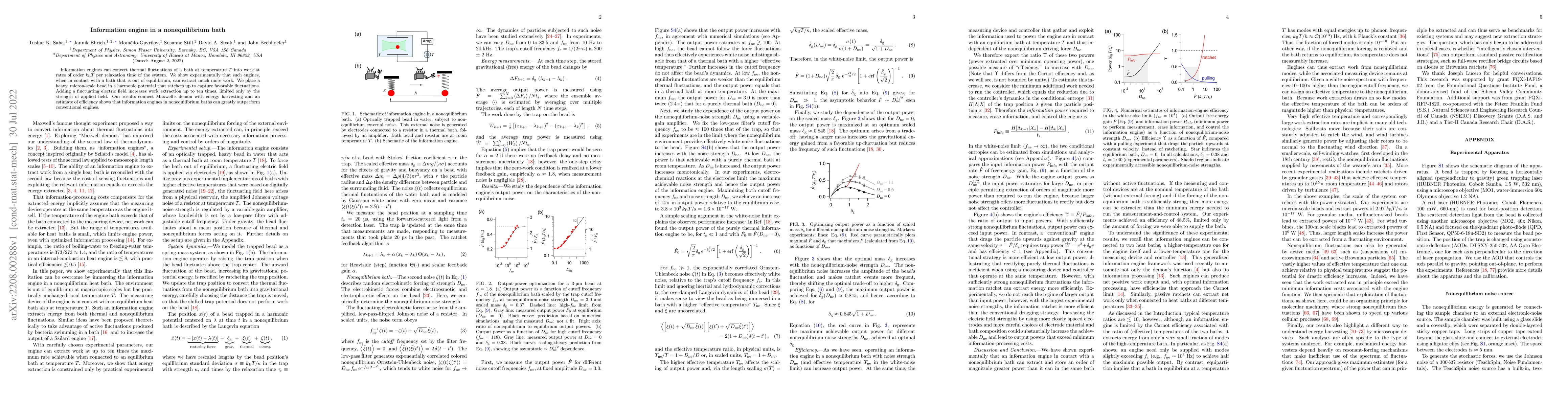Thumbnail for Information engine in a nonequilibrium bath