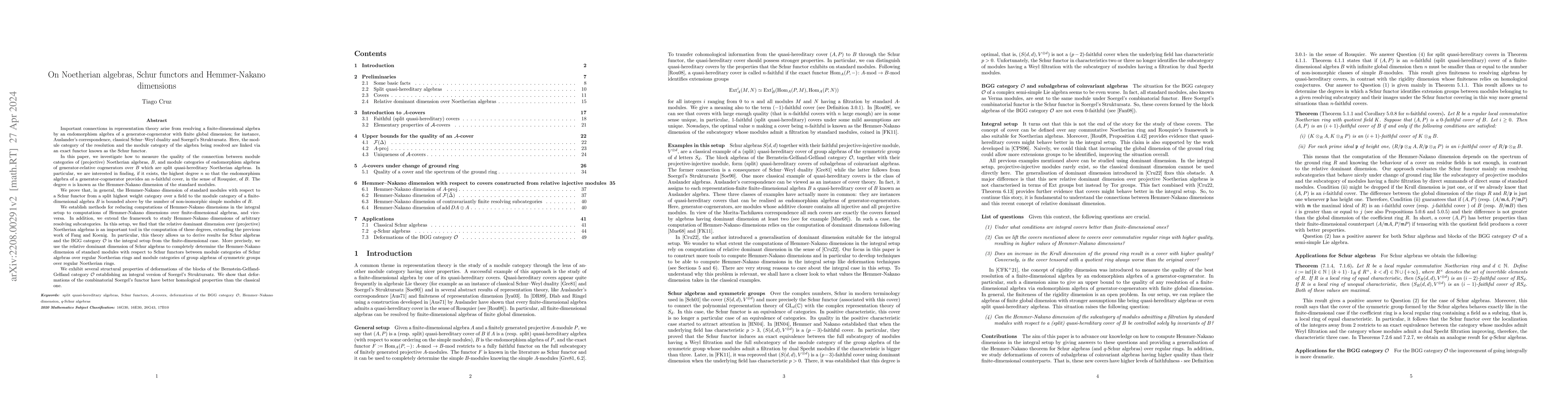 Thumbnail for On Noetherian algebras, Schur functors and Hemmer-Nakano dimensions