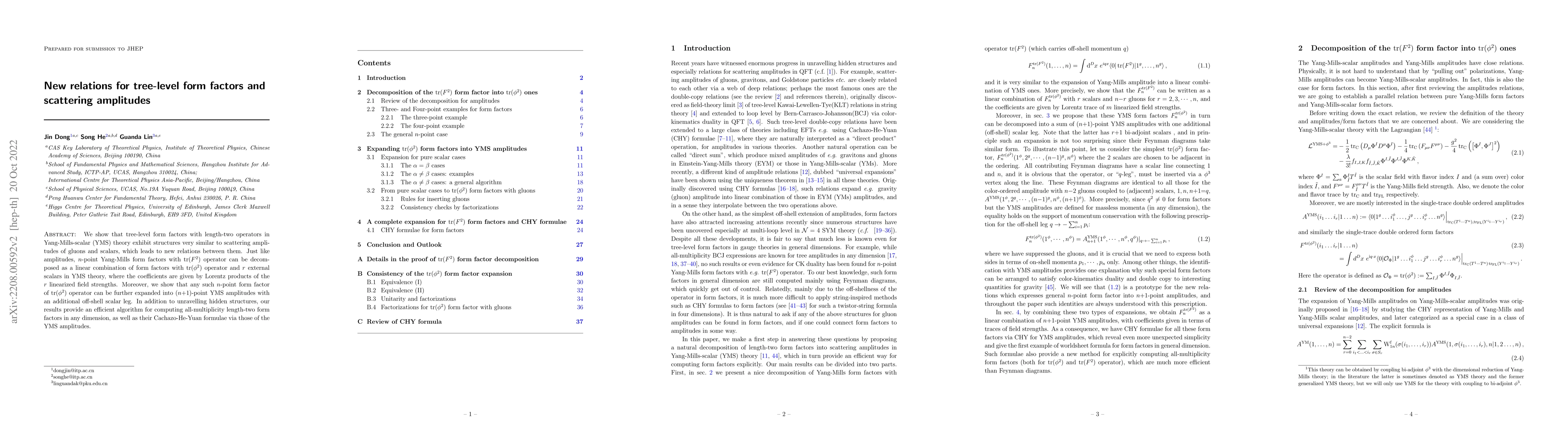 Thumbnail for New relations for tree-level form factors and scattering amplitudes