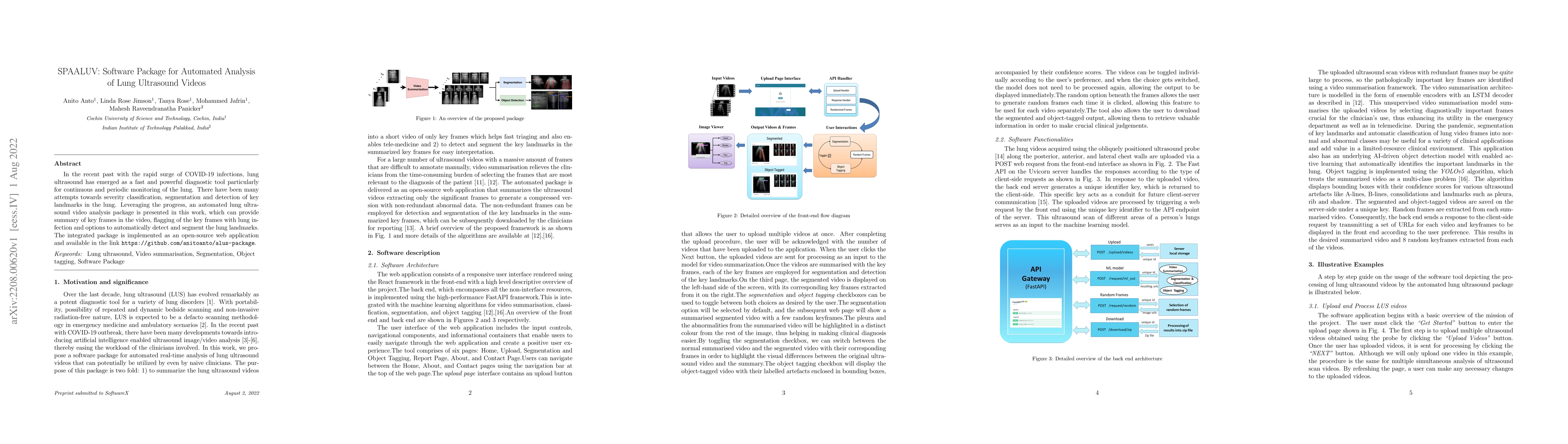 Thumbnail for Software Package for Automated Analysis of Lung Ultrasound Videos