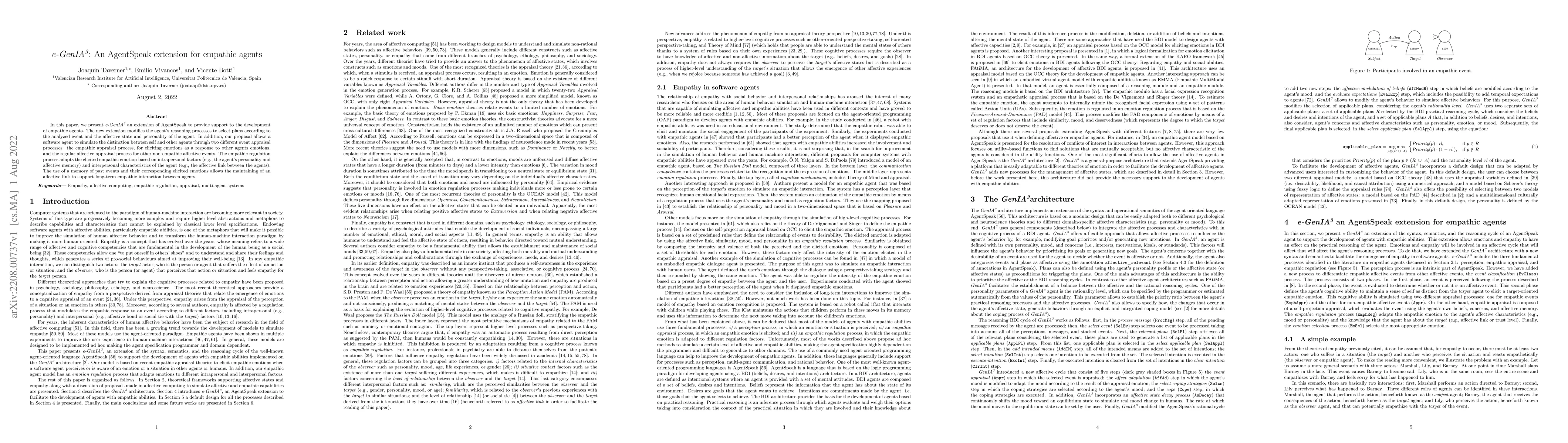 Thumbnail for e-Genia3 An AgentSpeak extension for empathic agents