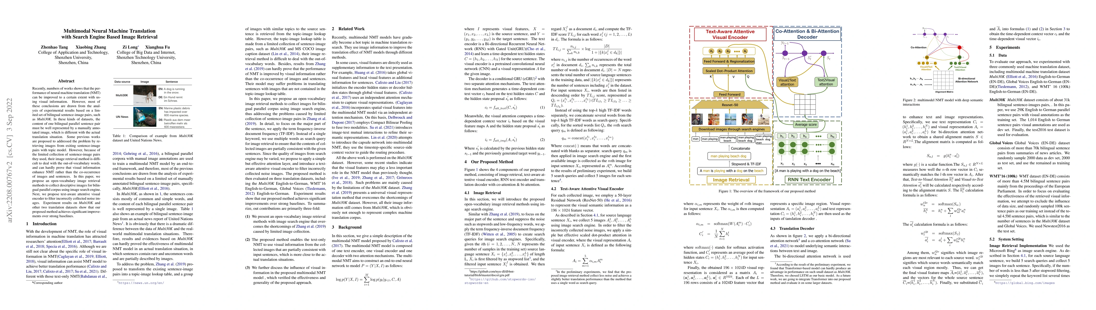 Thumbnail for Multimodal Neural Machine Translation with Search Engine Based Image
  Retrieval