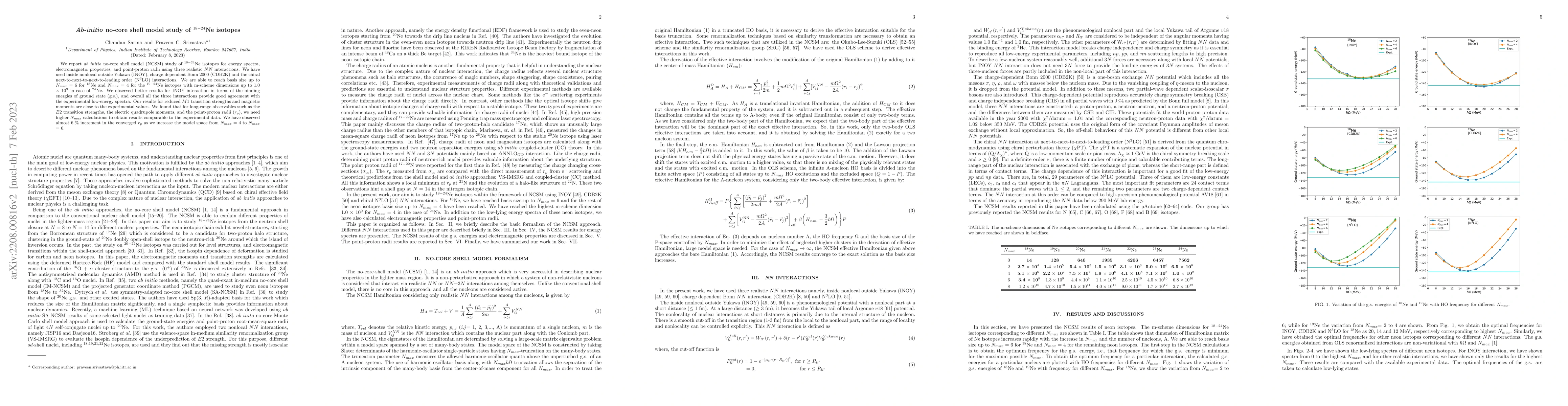 Thumbnail for Ab-initio no-core shell model study of $^{18-24}$Ne isotopes