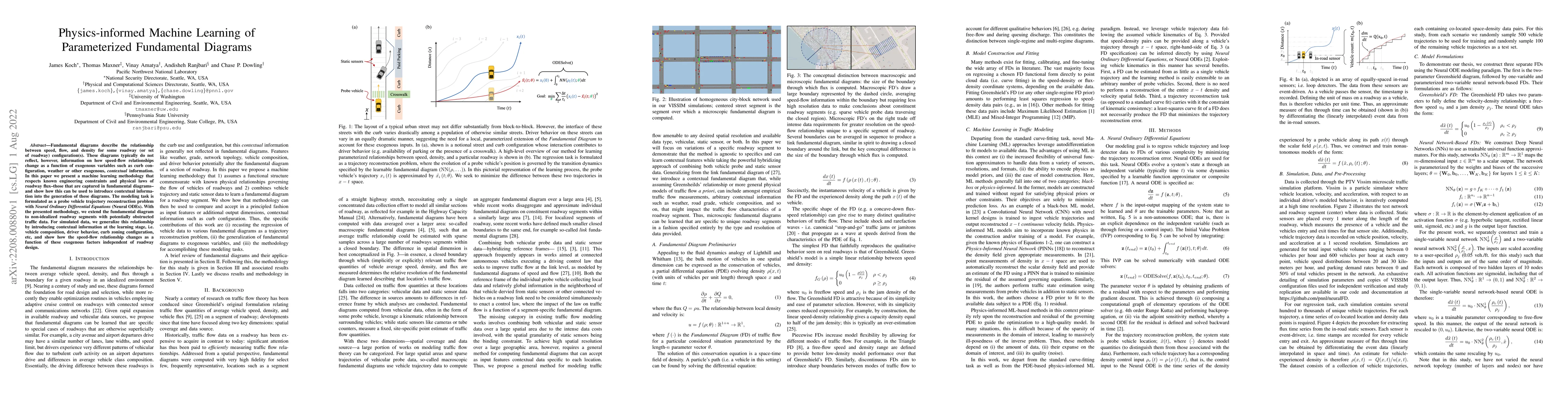 Thumbnail for Physics-informed Machine Learning of Parameterized Fundamental Diagrams