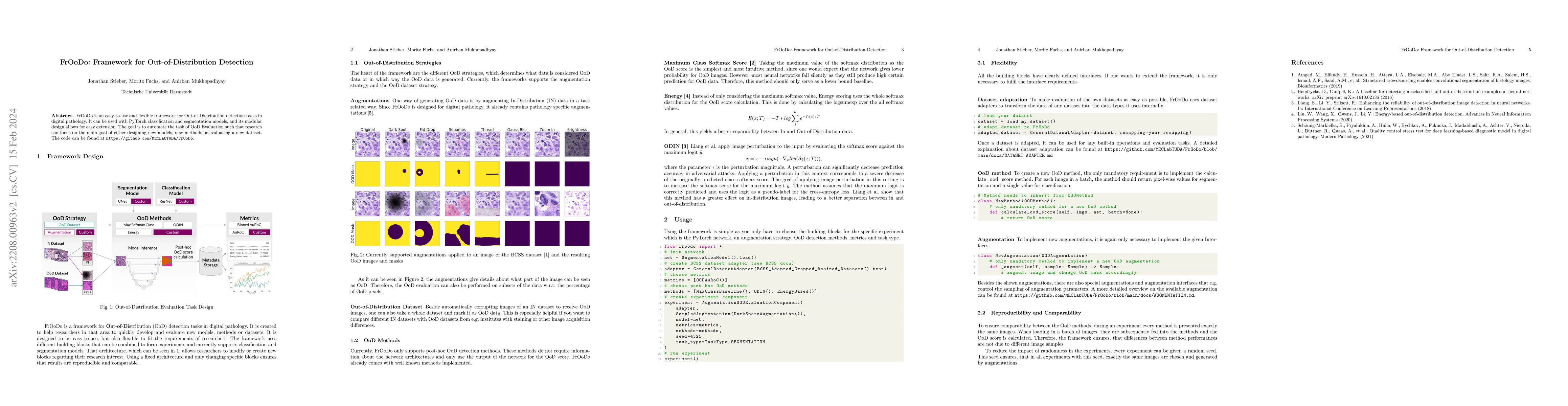 Thumbnail for FrOoDo: Framework for Out-of-Distribution Detection