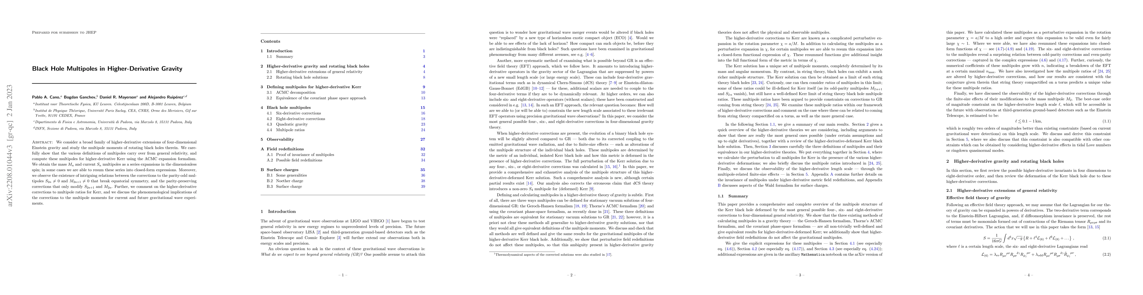 Thumbnail for Black Hole Multipoles in Higher-Derivative Gravity