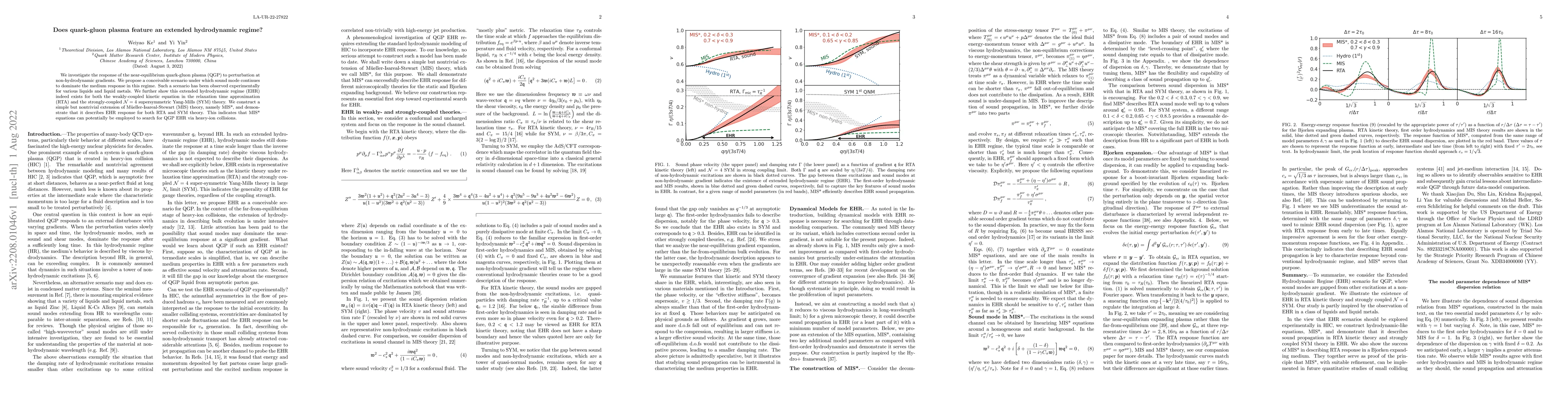 Thumbnail for Does quark-gluon plasma feature an extended hydrodynamic regime?
