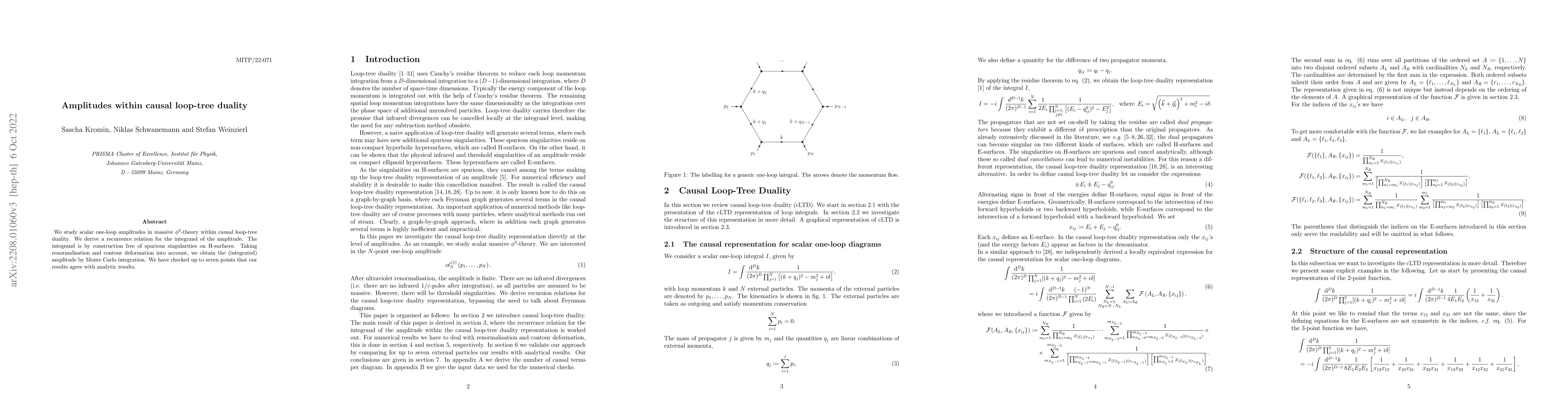 Thumbnail for Amplitudes within causal loop-tree duality