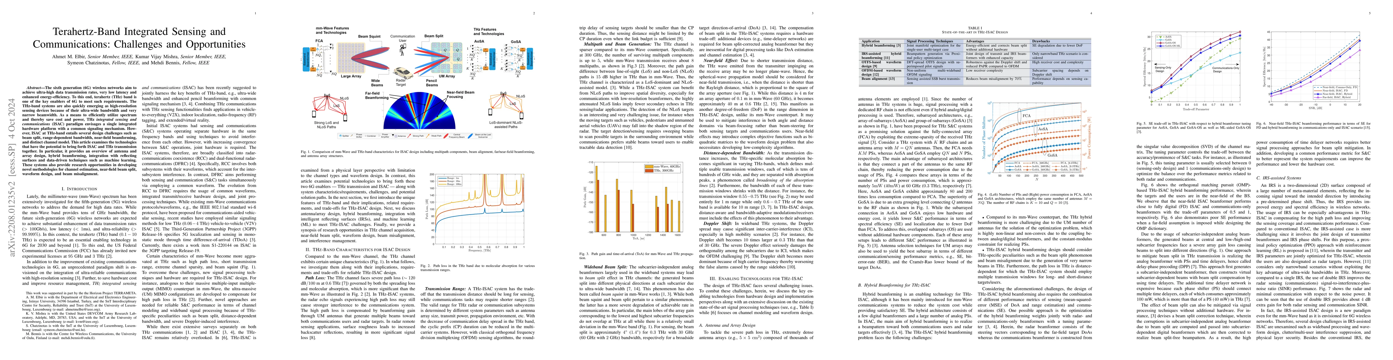 Thumbnail for Terahertz-Band Integrated Sensing and Communications: Challenges and
  Opportunities