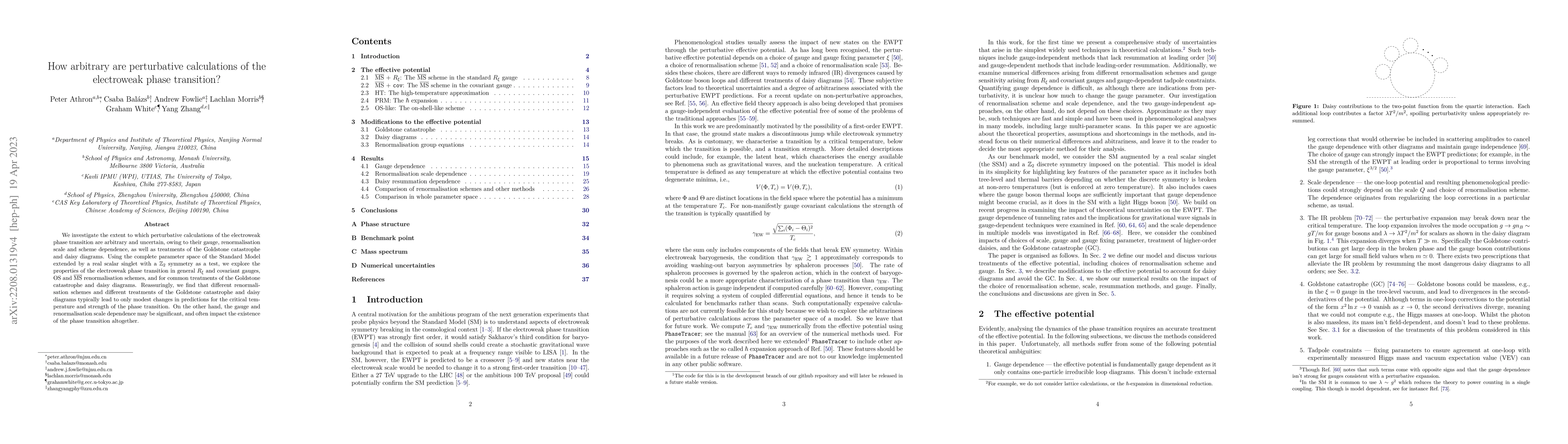 Thumbnail for How arbitrary are perturbative calculations of the electroweak phase
  transition?