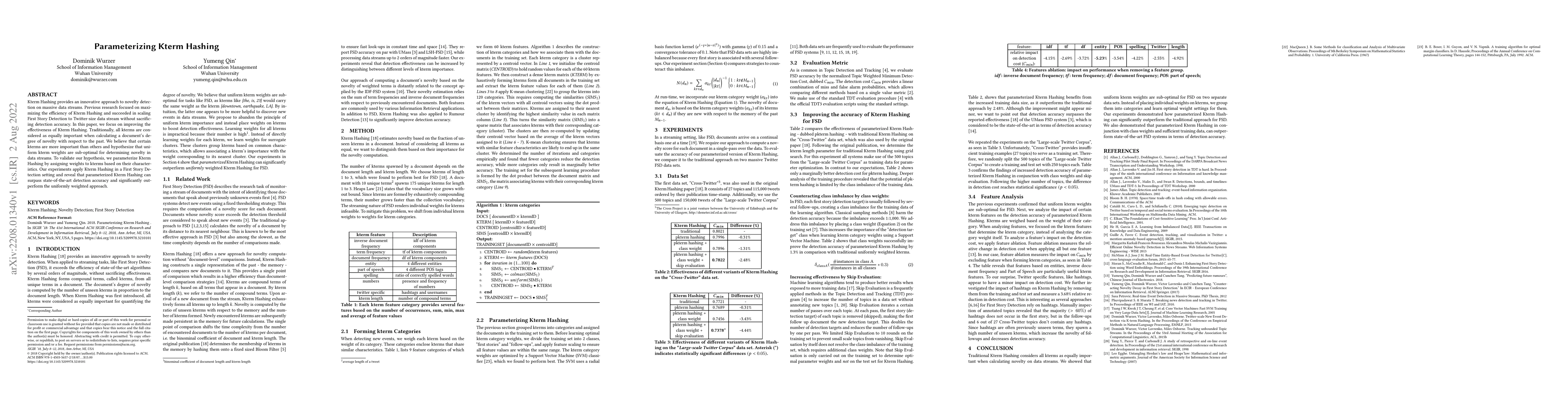 Thumbnail for Parameterizing Kterm Hashing