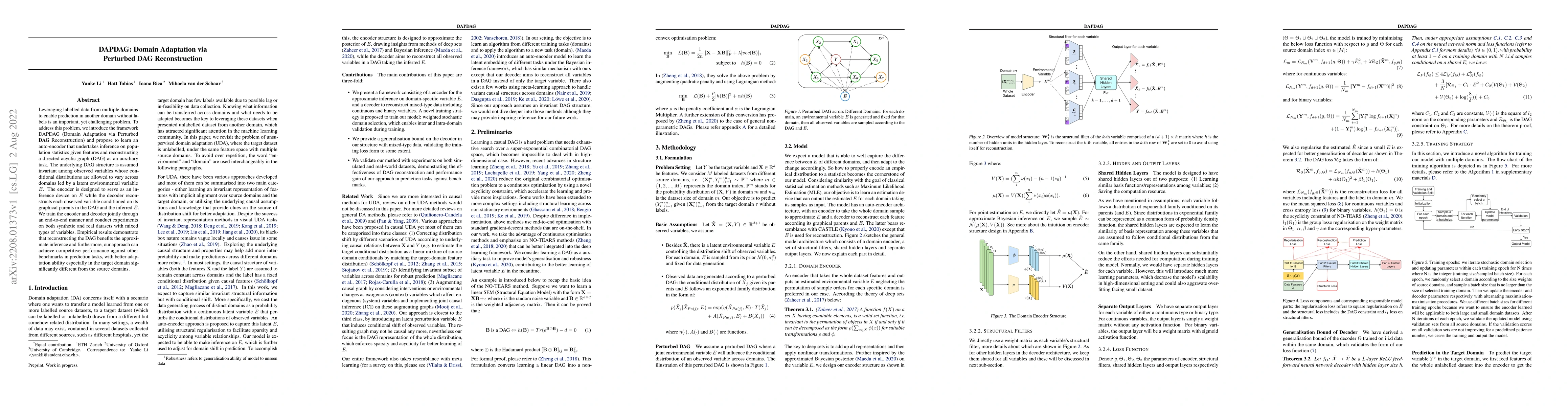Thumbnail for DAPDAG: Domain Adaptation via Perturbed DAG Reconstruction