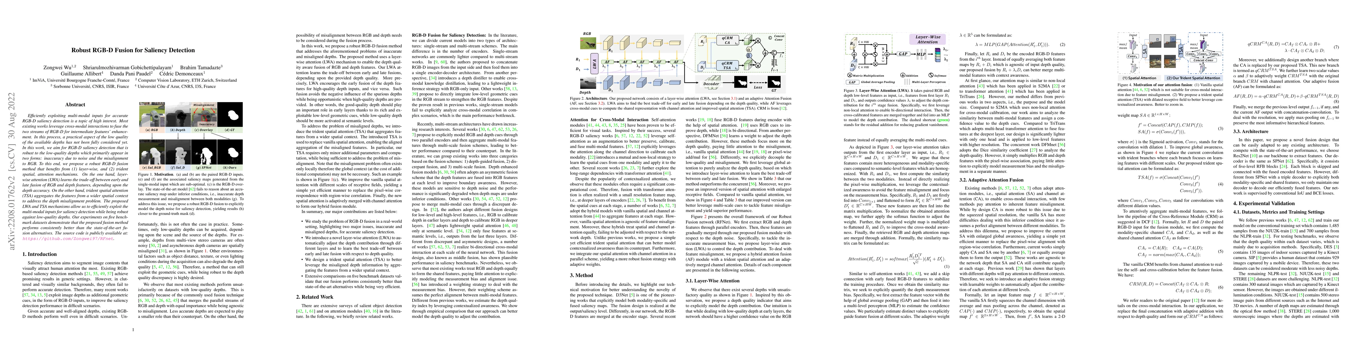 Thumbnail for Robust RGB-D Fusion for Saliency Detection