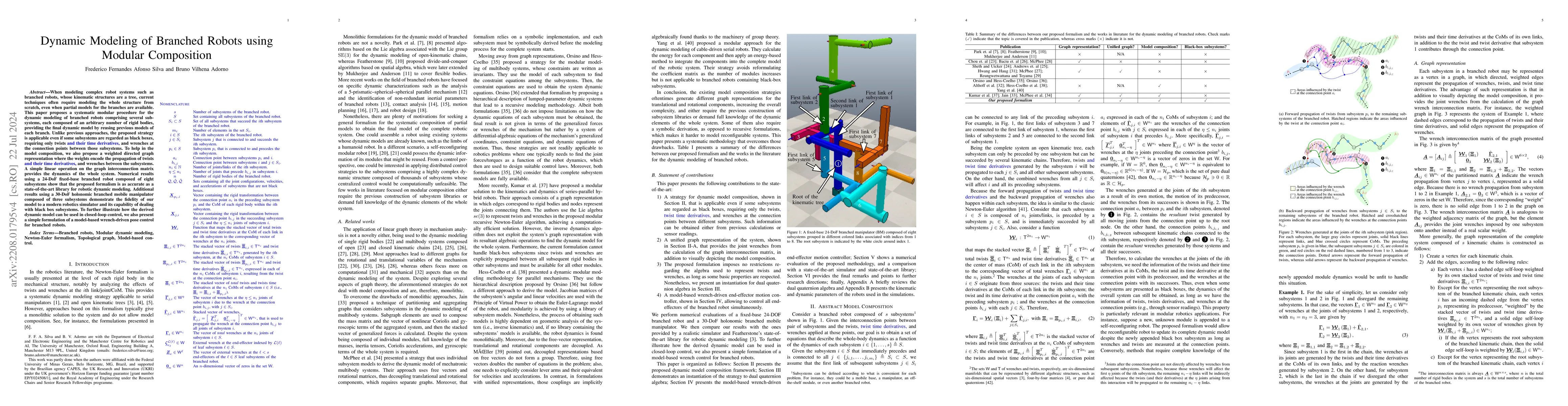 Thumbnail for Dynamic Modeling of Branched Robots using Modular Composition