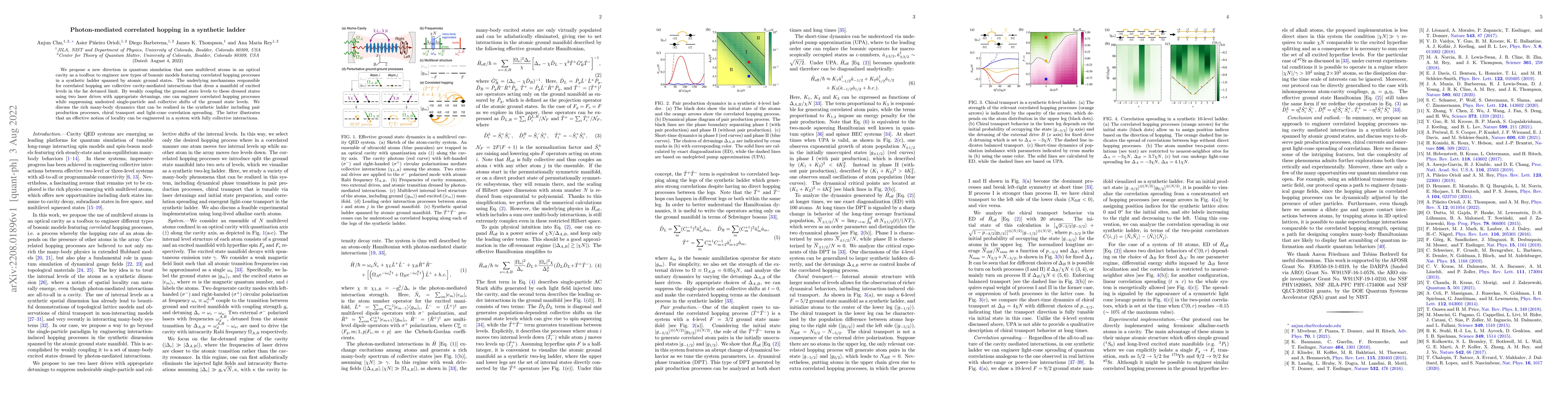 Thumbnail for Photon-mediated correlated hopping in a synthetic ladder
