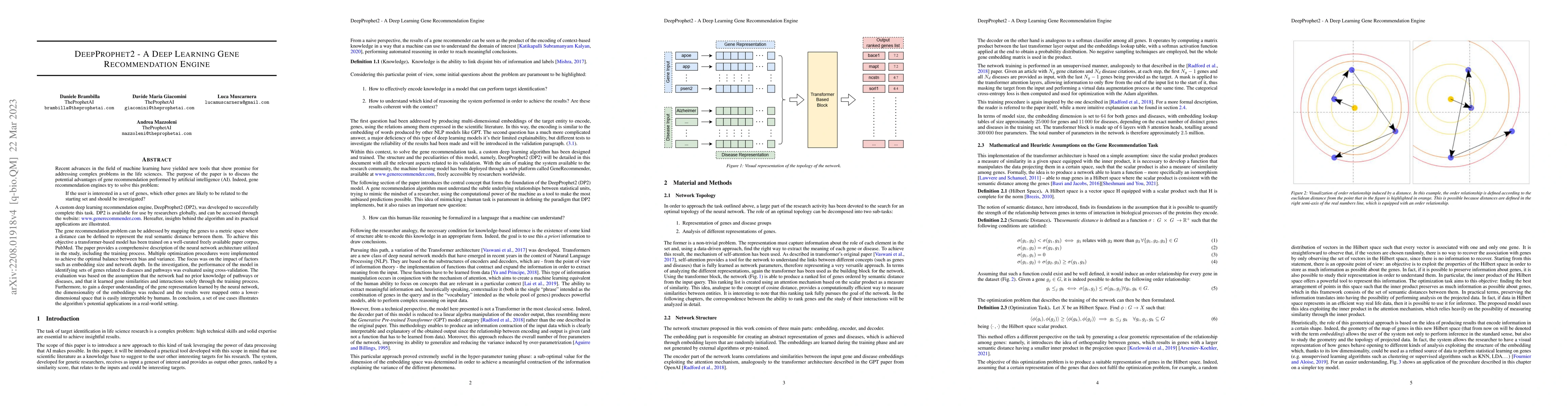 Thumbnail for DeepProphet2 -- A Deep Learning Gene Recommendation Engine