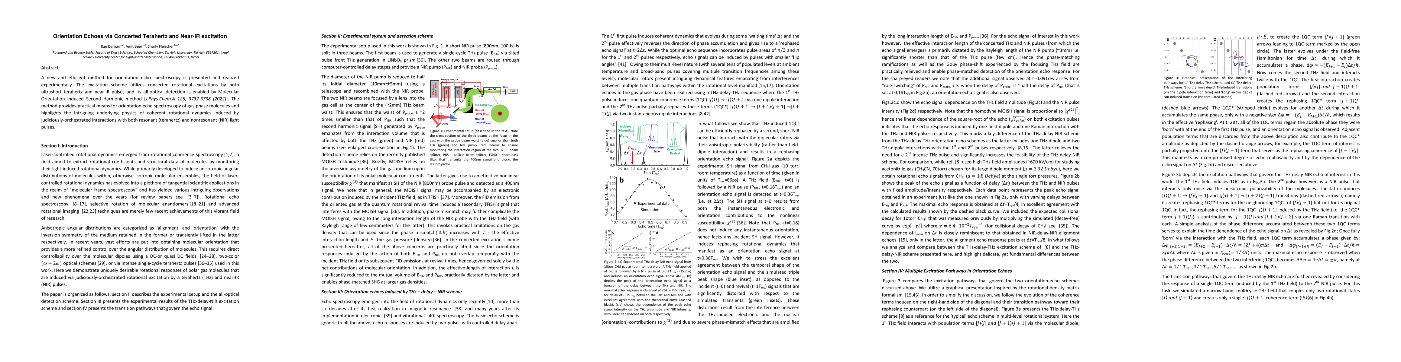 Thumbnail for Orientation Echoes via Concerted Terahertz and Near-IR excitation
