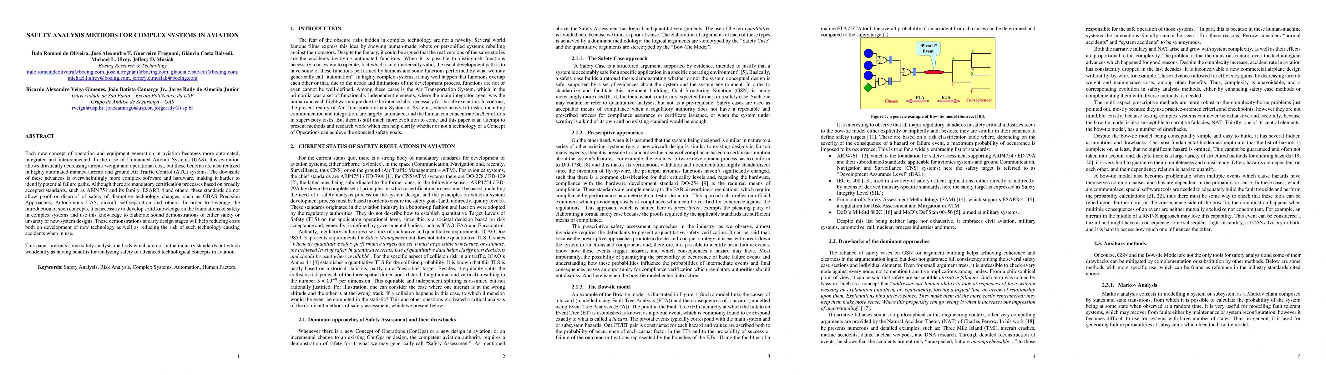 Thumbnail for Safety Analysis Methods for Complex Systems in Aviation