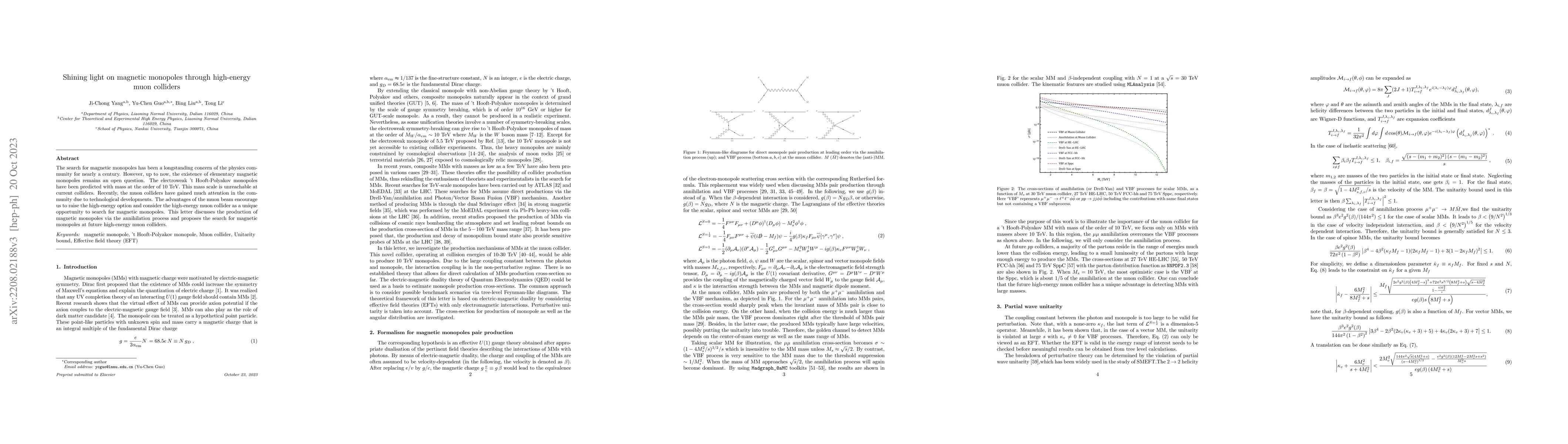 Thumbnail for Shining light on magnetic monopoles through high-energy muon colliders