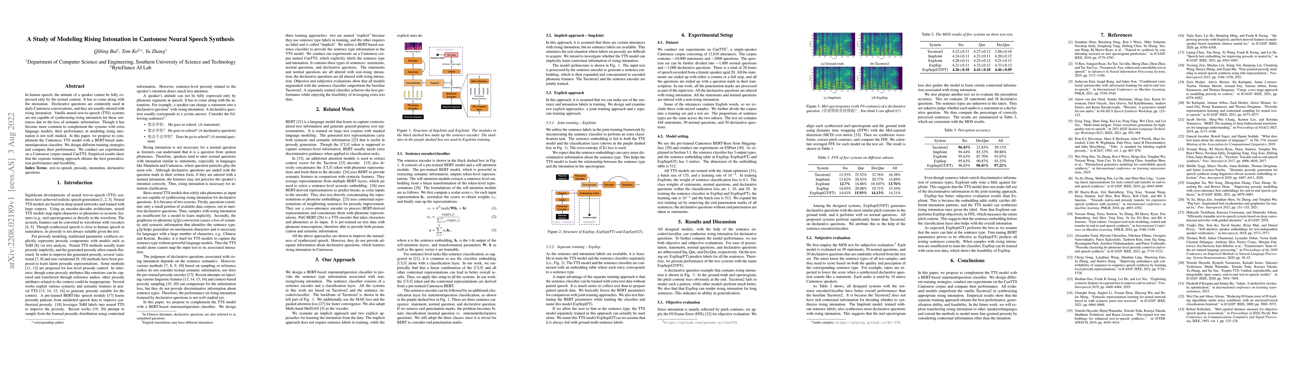 Thumbnail for A Study of Modeling Rising Intonation in Cantonese Neural Speech
  Synthesis