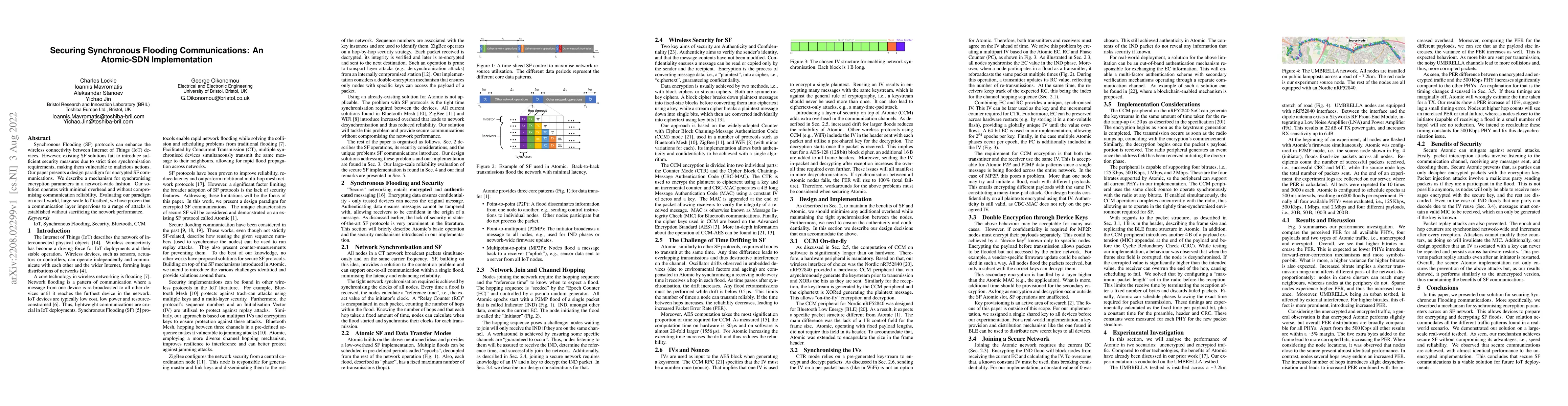 Thumbnail for Securing Synchronous Flooding Communications: An Atomic-SDN
  Implementation