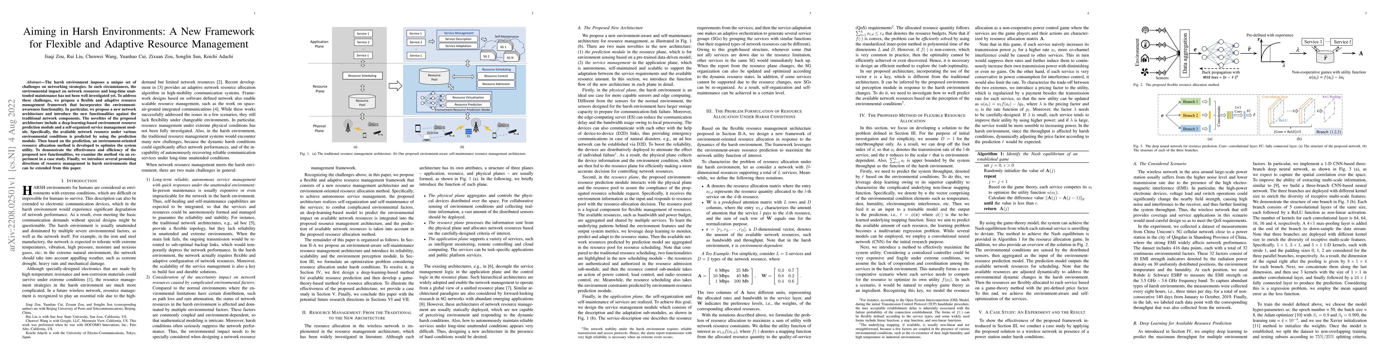 Thumbnail for Aiming in Harsh Environments: A New Framework for Flexible and Adaptive
  Resource Management