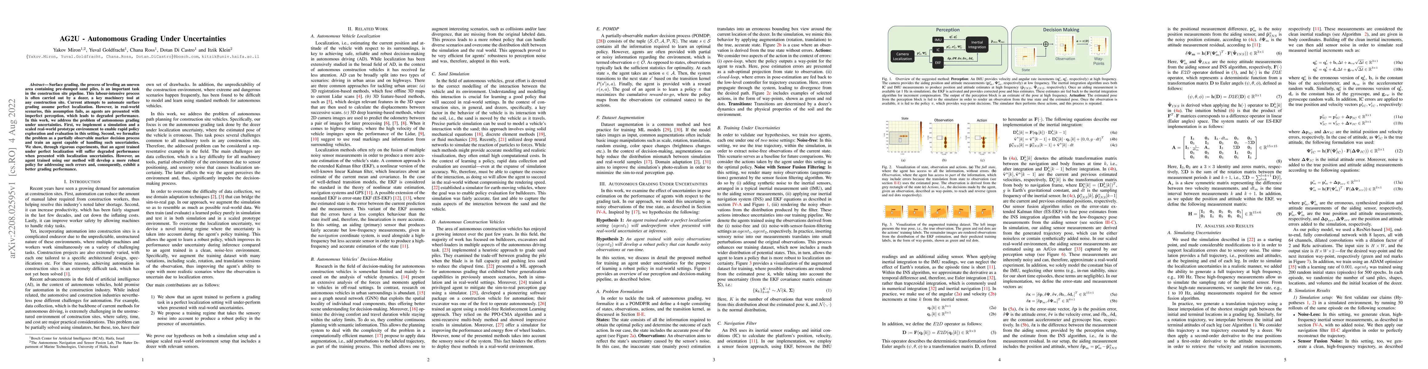 Thumbnail for AG2U -- Autonomous Grading Under Uncertainties