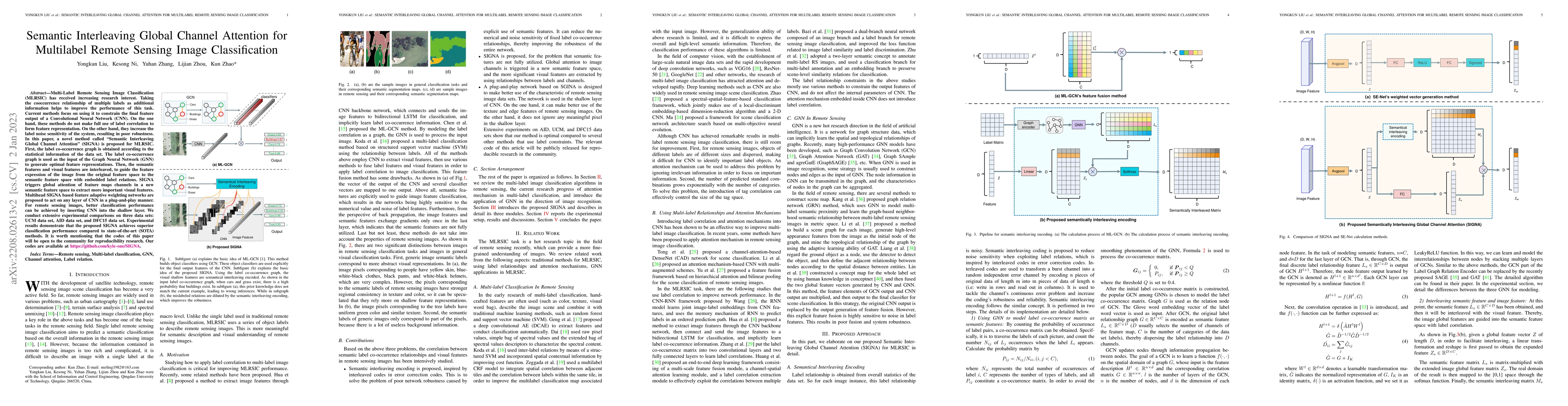 Thumbnail for Semantic Interleaving Global Channel Attention for Multilabel Remote
  Sensing Image Classification