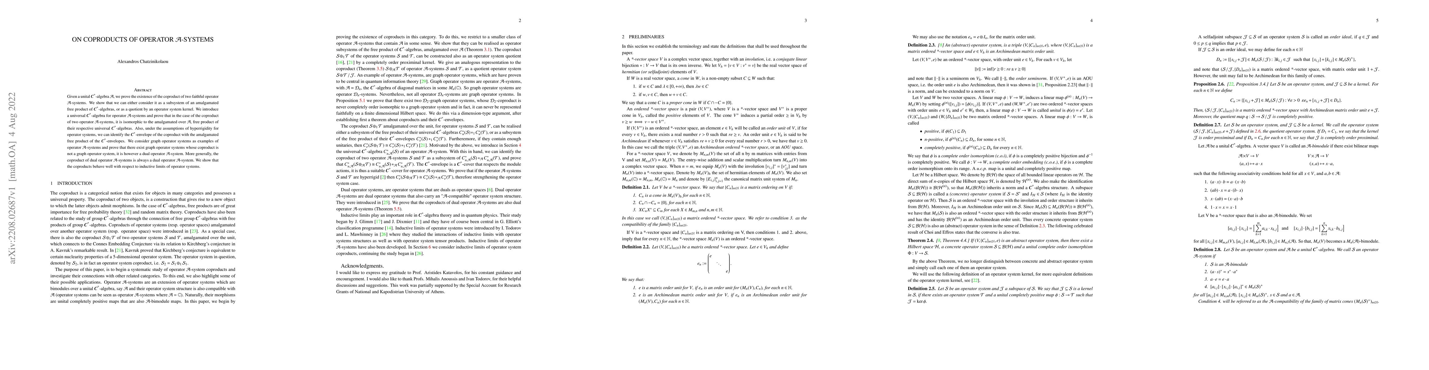 Thumbnail for On coproducts of operator $\mathcal{A}$-systems