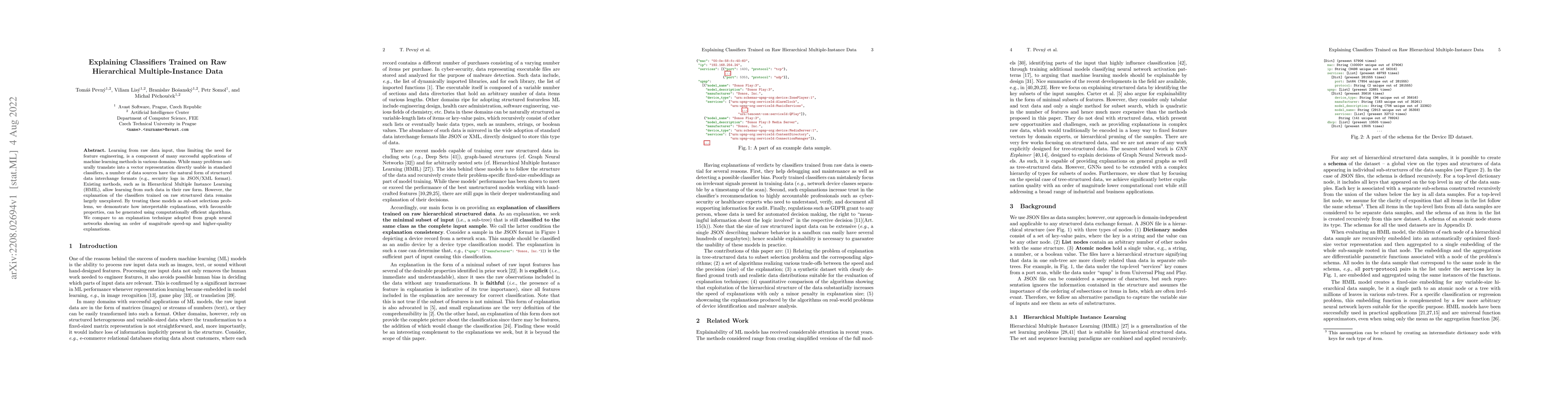 Thumbnail for Explaining Classifiers Trained on Raw Hierarchical Multiple-Instance
  Data